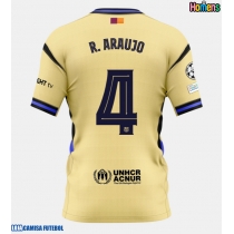 Camisa de Futebol Barcelona Ronald Araujo #4 Equipamento Secundário 2025-26 Manga Curta